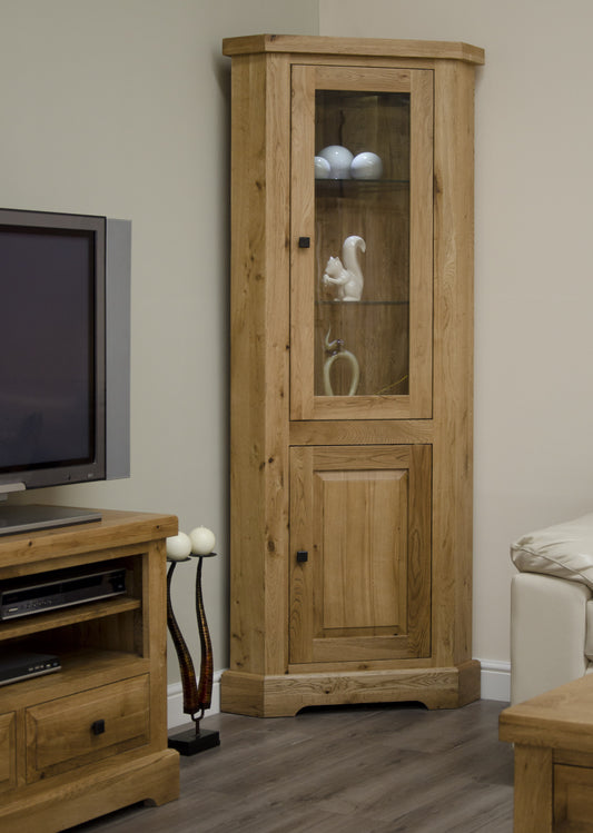 Cotswold Corner Display Cabinet