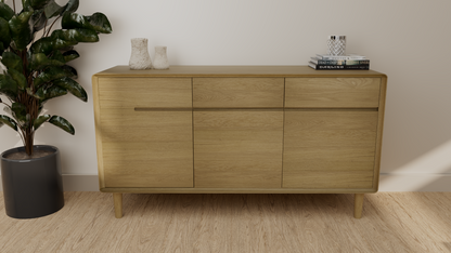 Scandic 3 Door Large Sideboard