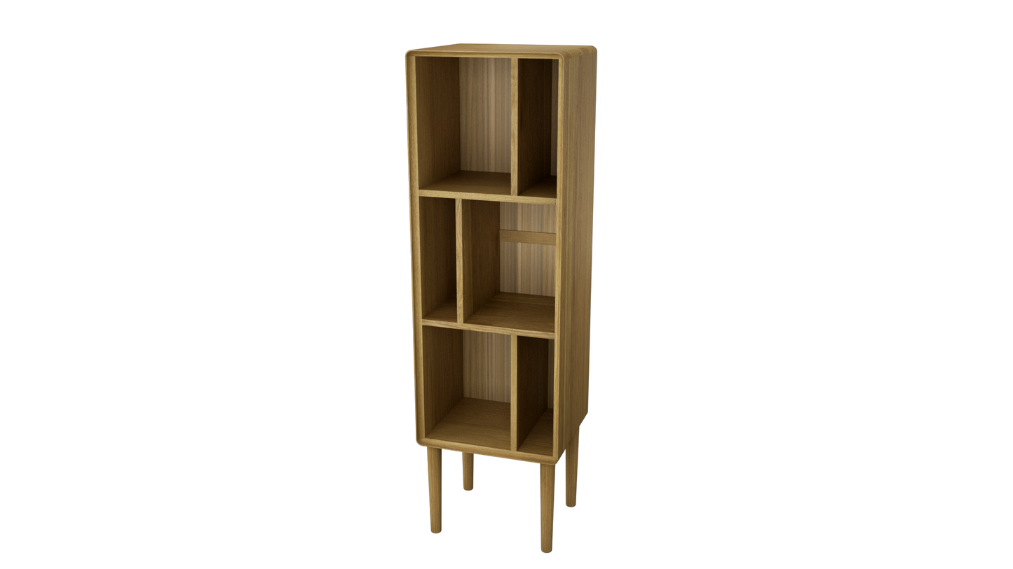 Scandic Narrow Bookcase