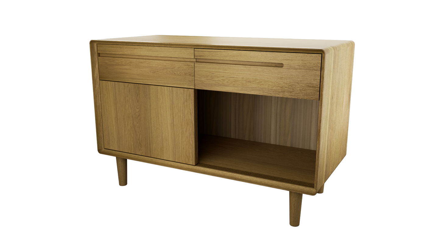 Scandic Low Small Sideboard